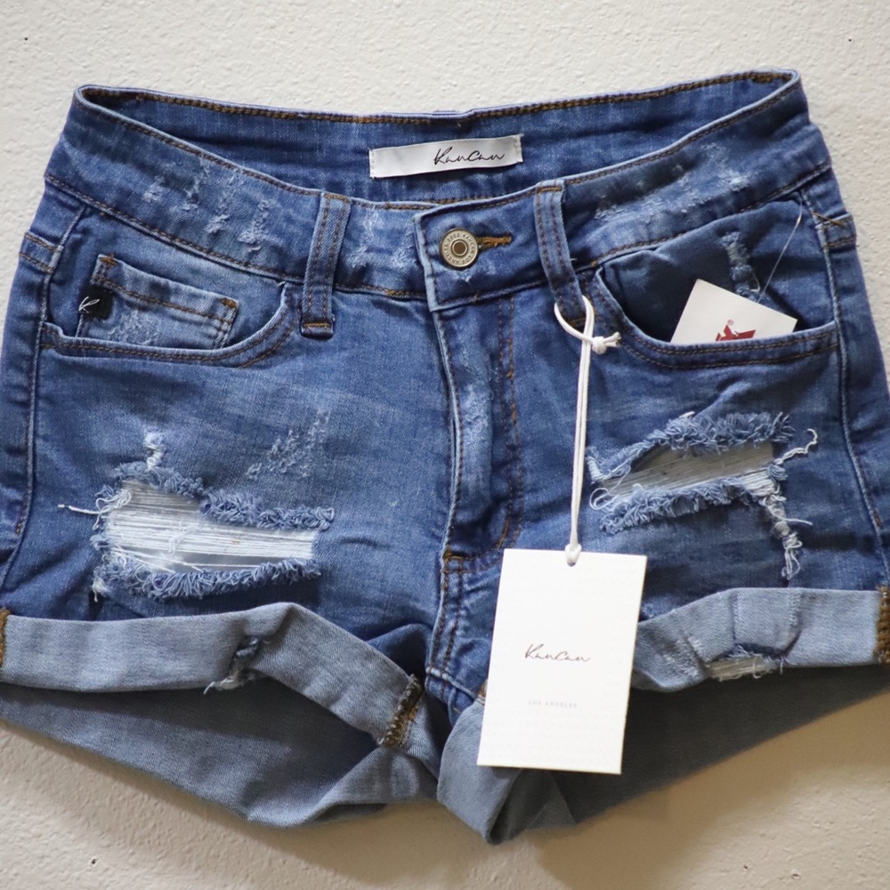Denim Booty shorts